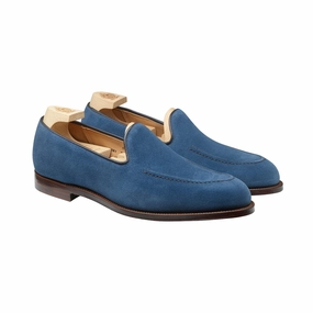 Cloud Breeze Camden Mid Blue Suede