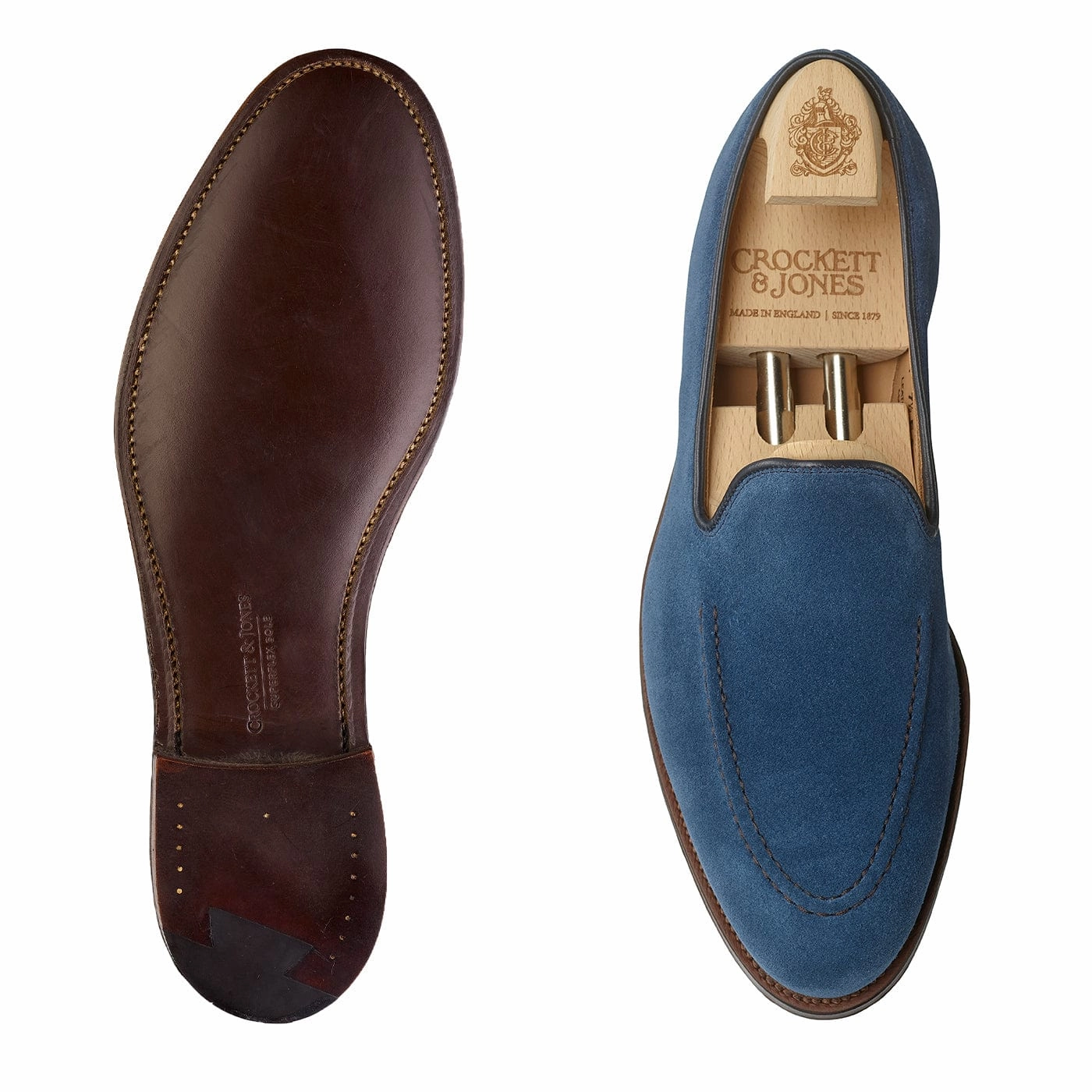 Camden Mid Blue Suede Daily Wear