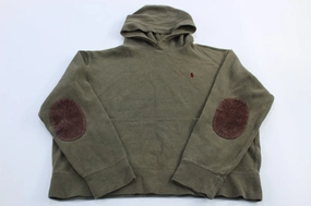 Polo by Ralph Lauren Embroidered Logo Green Pullover Sweater product fuzzy coziness