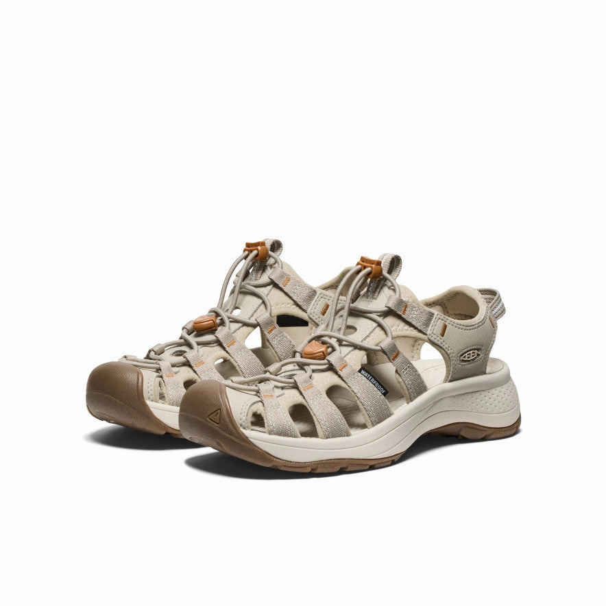 Shock Absorption Technology Women's Astoria West Sandal  |  Plaza Taupe/Roasted Pecan