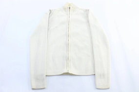 Everyday Comforts Soft Layers Women's Tommy Hilfiger White Zip Up Sweater