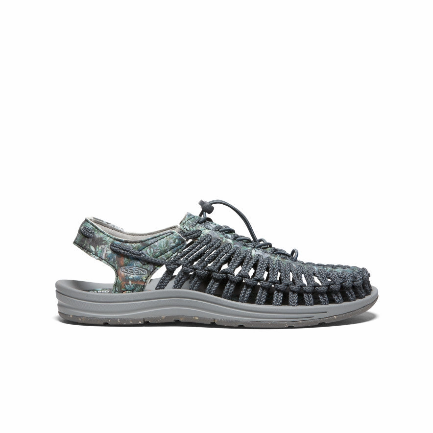 Men's UNEEK Sneaker x ELNEST  |  Yakushima Forestra Camo slip resistant texture Garden Walk