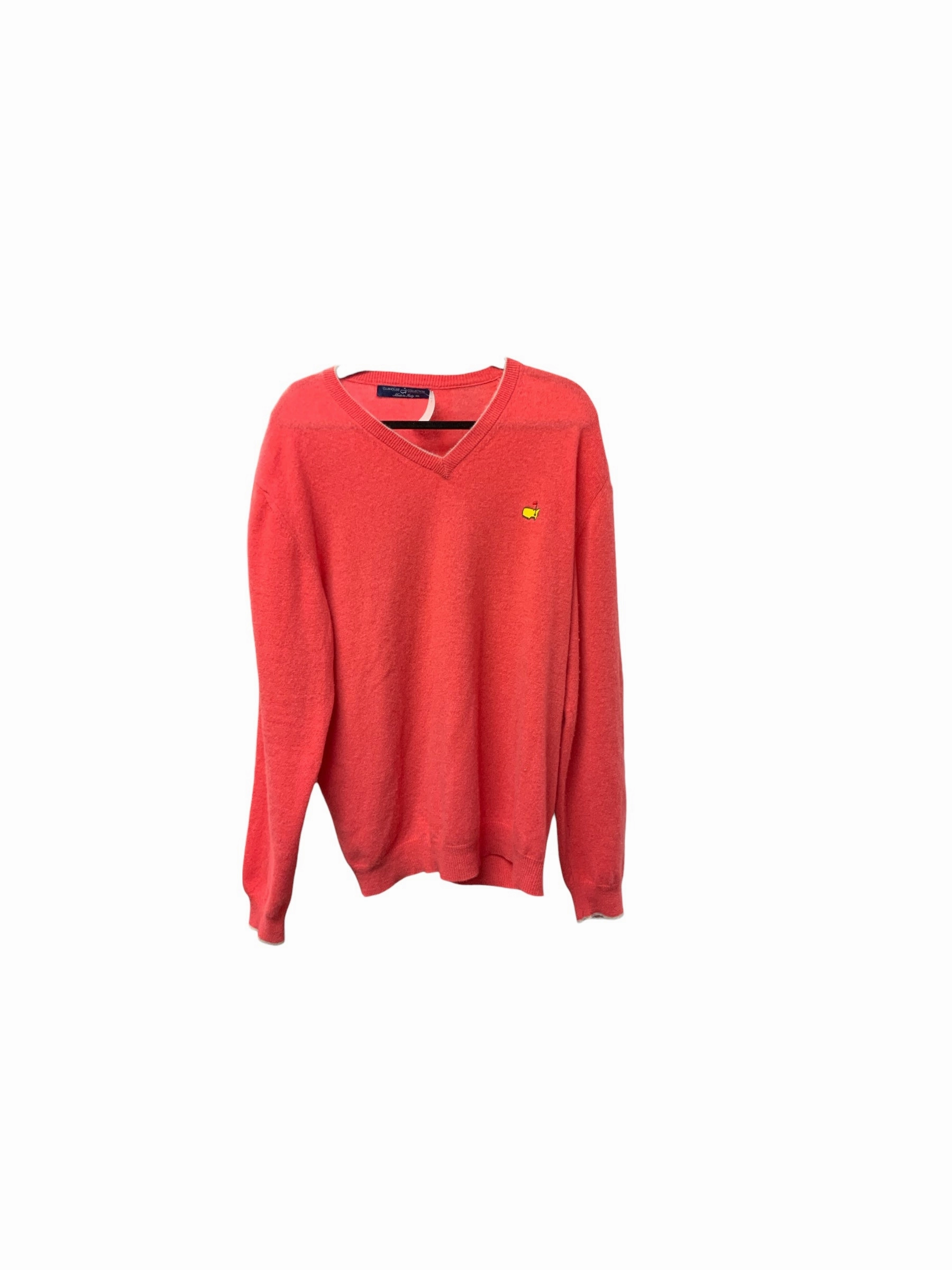 Casual Fit Clubhouse Men's Masters Cashmere Sweater Pink XXL