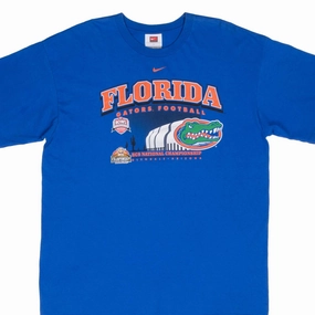 Effortless Comfort Design Layered Look Wear VINTAGE NIKE NCAA FLORIDA GATORS FOOTBALL TEE SHIRT 2007 SIZE LARGE