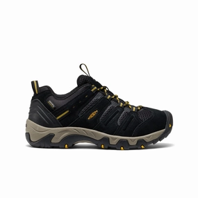 Men's Headout Waterproof Hiking Shoe  |  Black/Lemon Curry standard fit