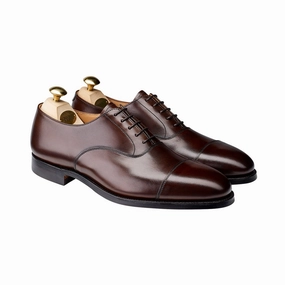 Refined Oxfords Connaught 2 Dark Brown Burnished Calf (City Sole)