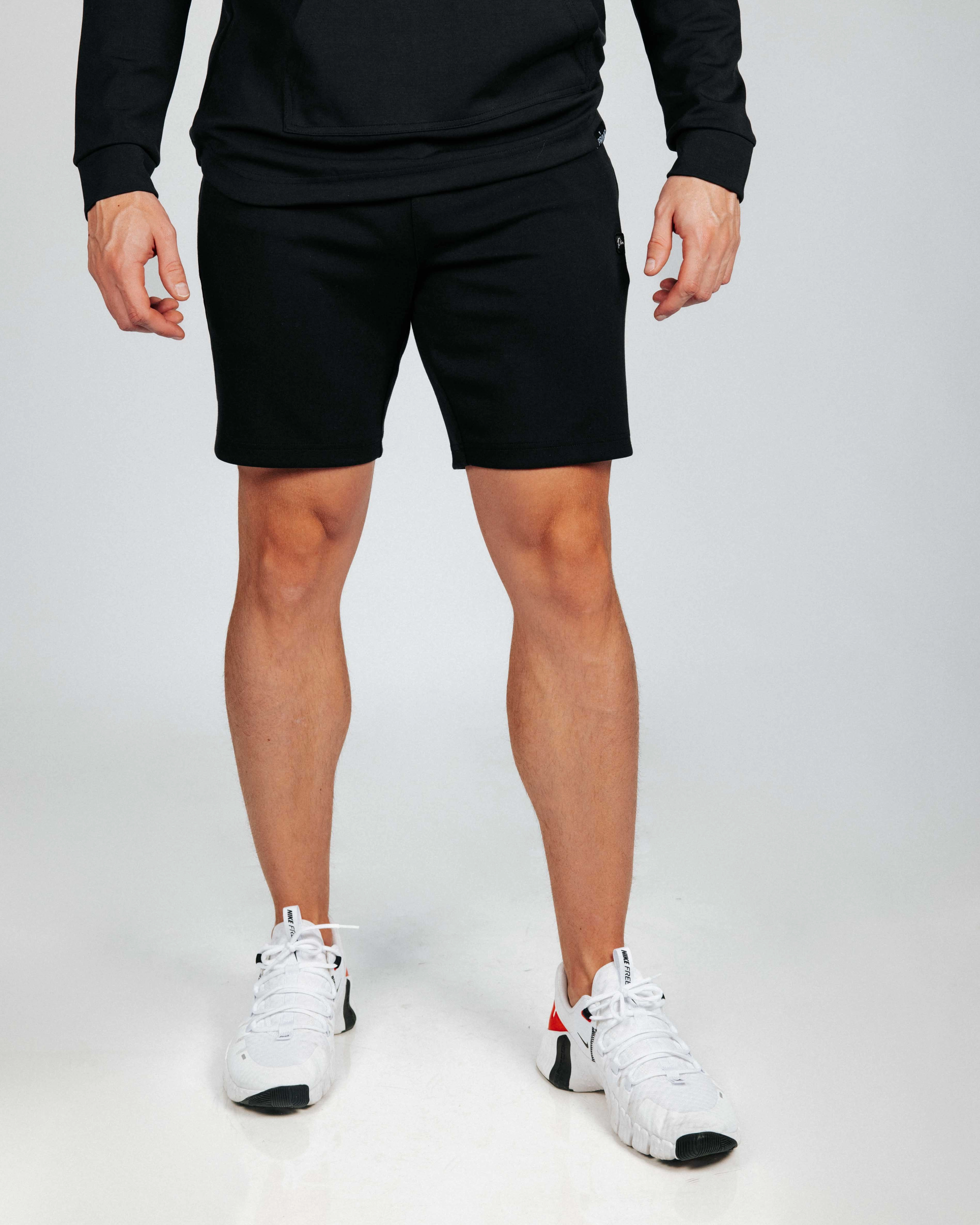 Men's Black Recovery Shorts beach shorts