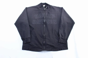 2004 Harley Davidson Motorcycles Omaha, Nebraska Zip Up Sweater Outdoor Minimal Essentials Wear