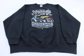 2005 Chicago White Sox World Series Champions Graphic Sweatshirt Patchwork