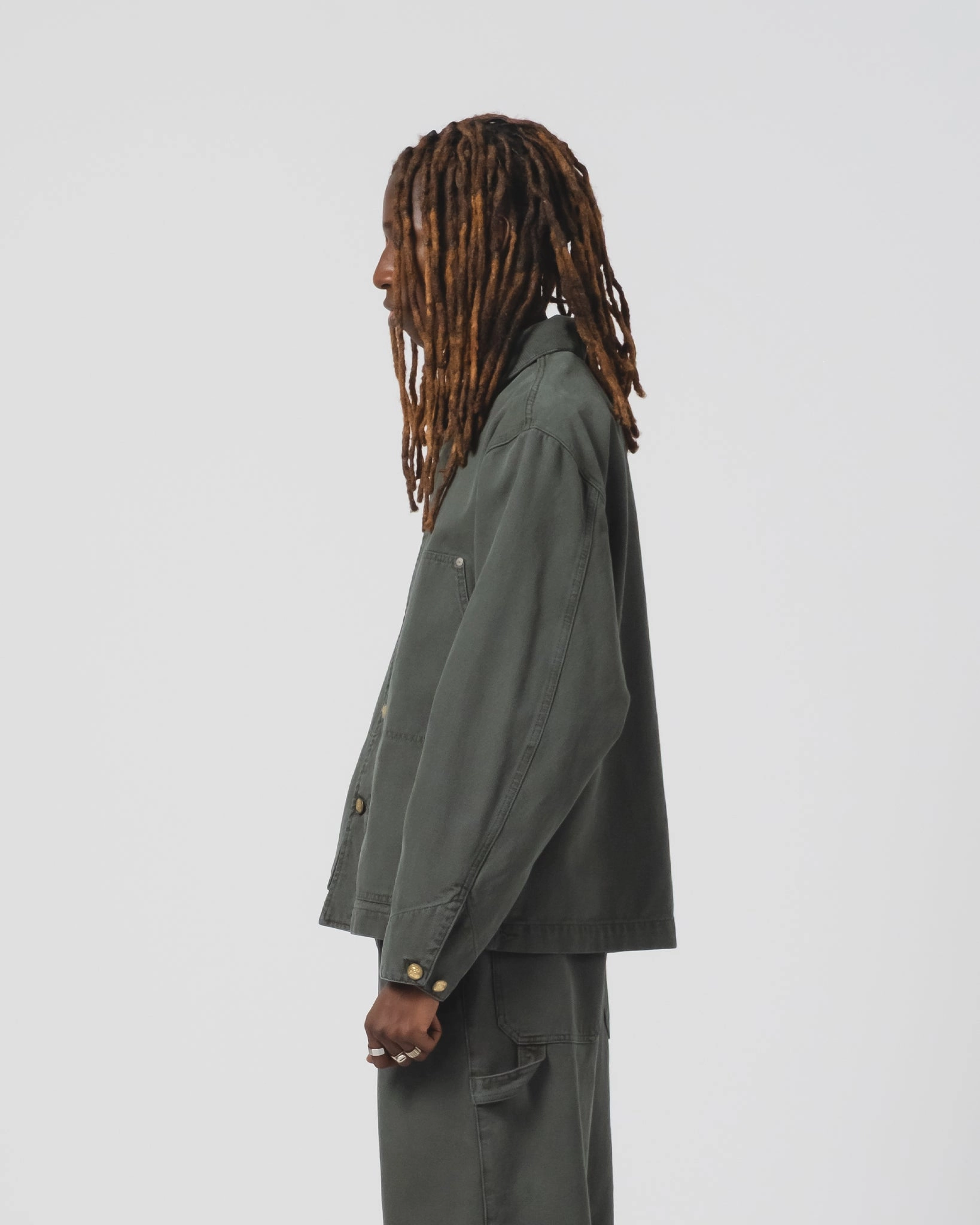 Arizona Jacket Canvas Forest Green Disrupt