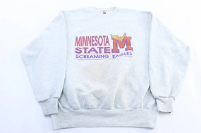 Water-Repellent Finish 90's Minnesota State Screamin' Eagles Sweatshirt