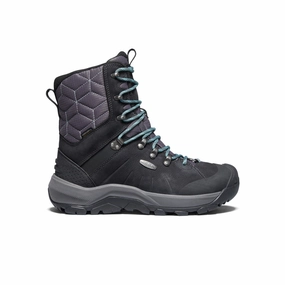 Snow Snow Heavy Duty Boots Snow Winter Explorer Gear Women's Revel IV High Polar Waterproof Boot  |  Black/North Atlantic