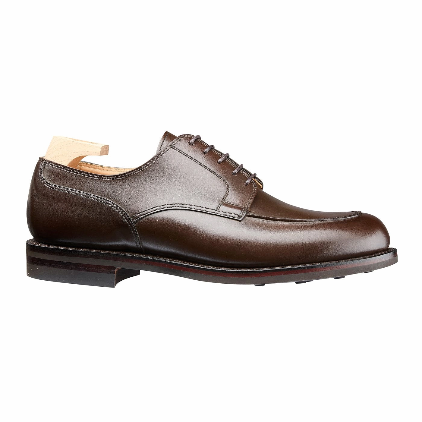Shoe Shine Rich Tone Dover Dark Brown Wax Calf