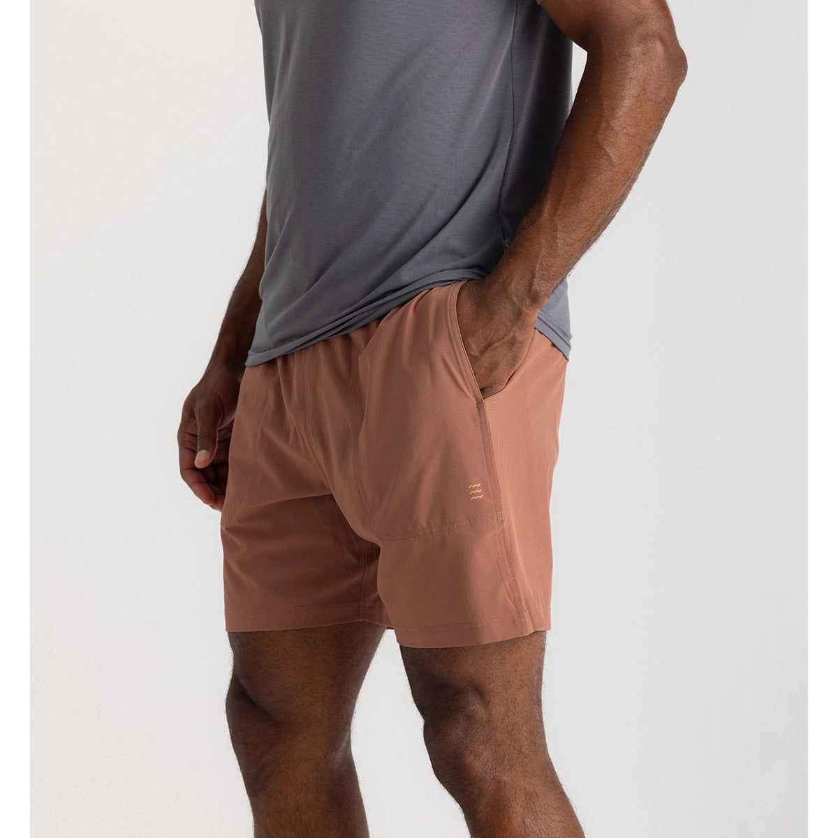 Men's Bamboo-Lined Active Breeze Short - 7" Simple Cut Chilly Weather
