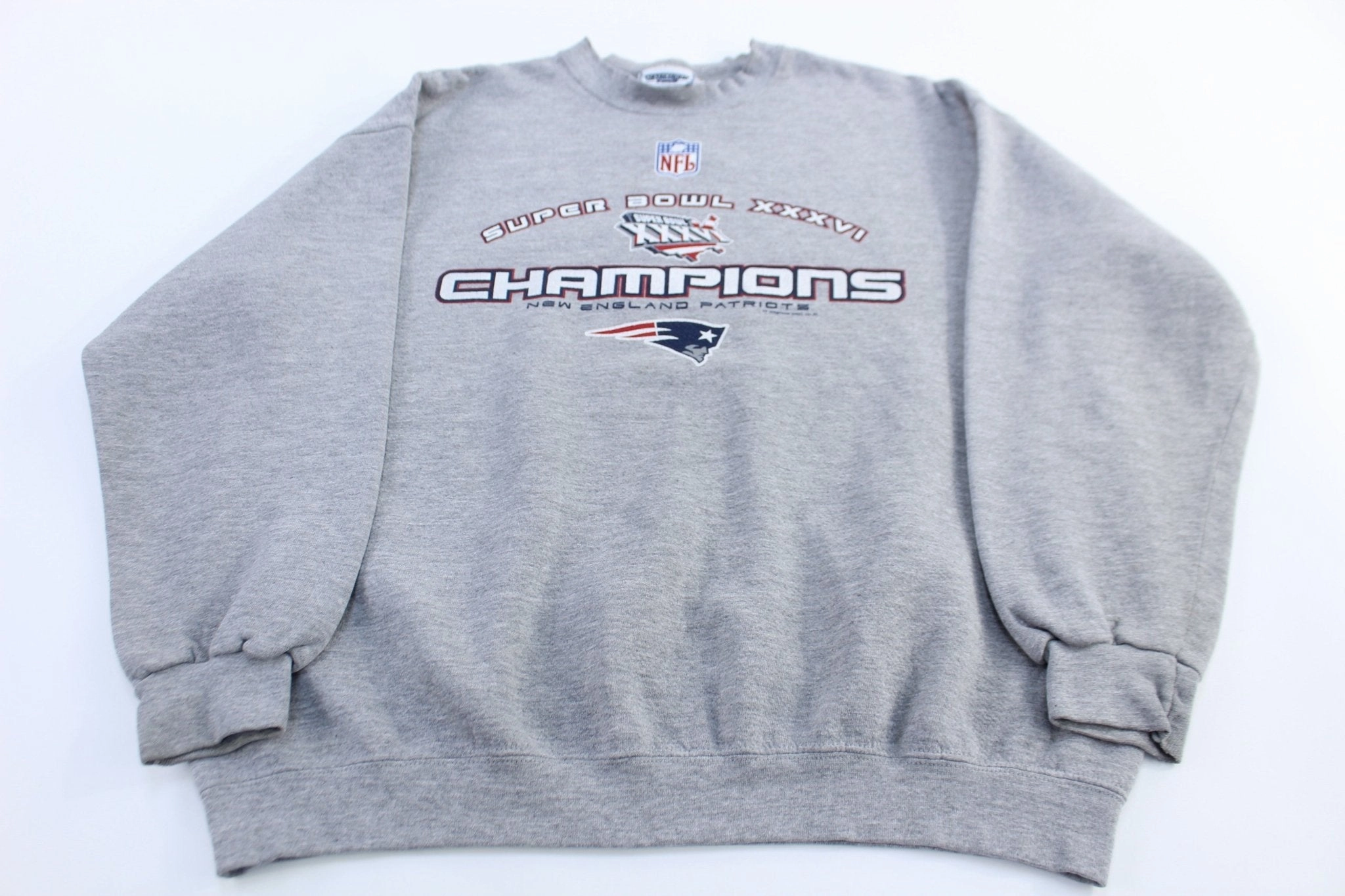2002 New England Patriots Super Bowl Champions Sweatshirt Urban Essential