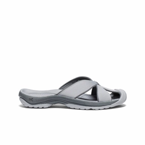 Low Profile Sidewalls High-Quality Outdoor Shoes Women's Bali Slide Sandal  |  Alloy/Steel Grey