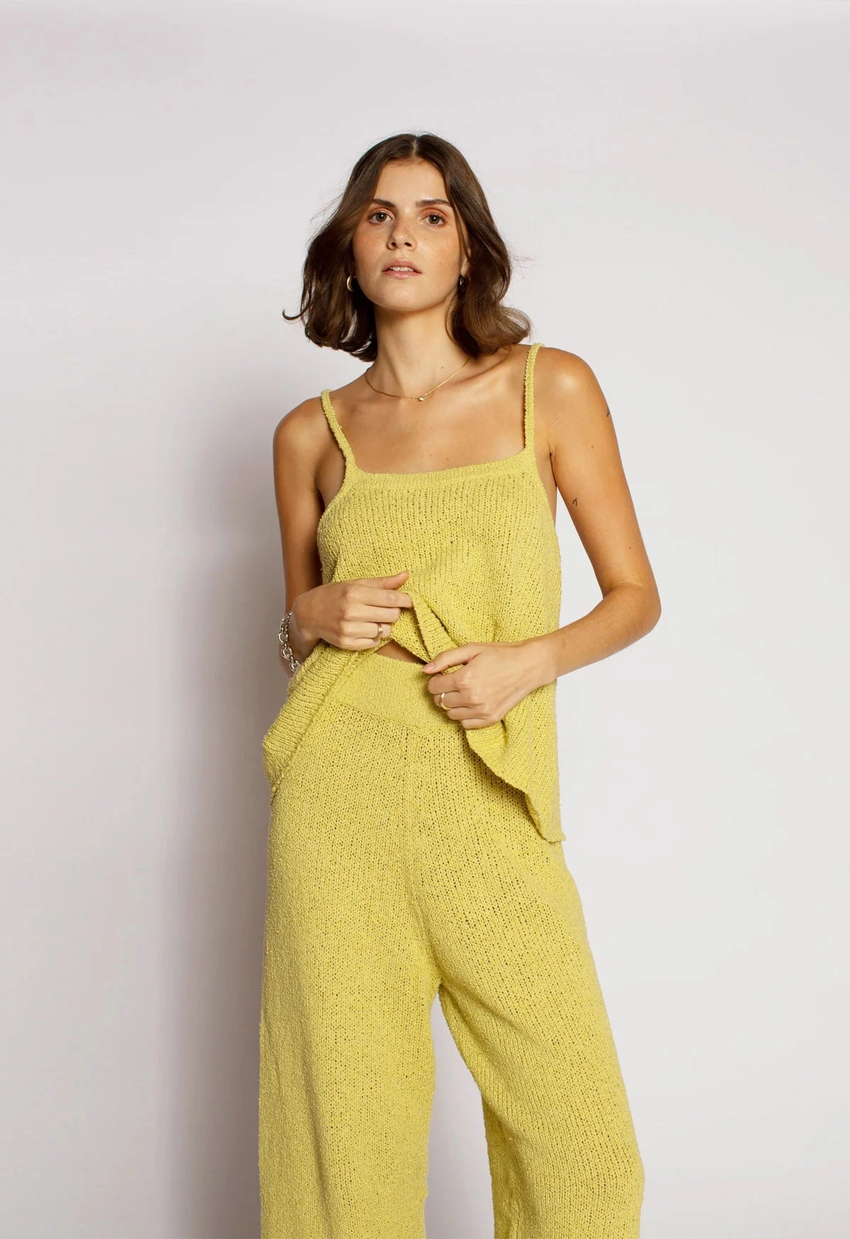 Versatile Trend On-The-Go Leigh Lounge Pant in Citrus