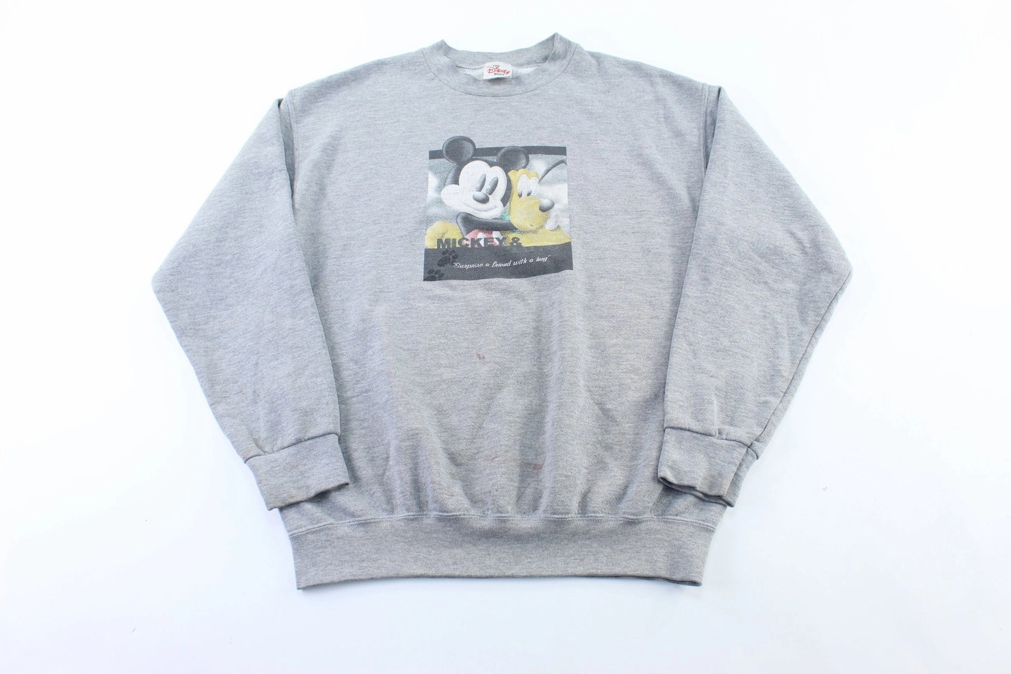 goes with boots Disney Store Mickey & Pluto Graphic Sweatshirt