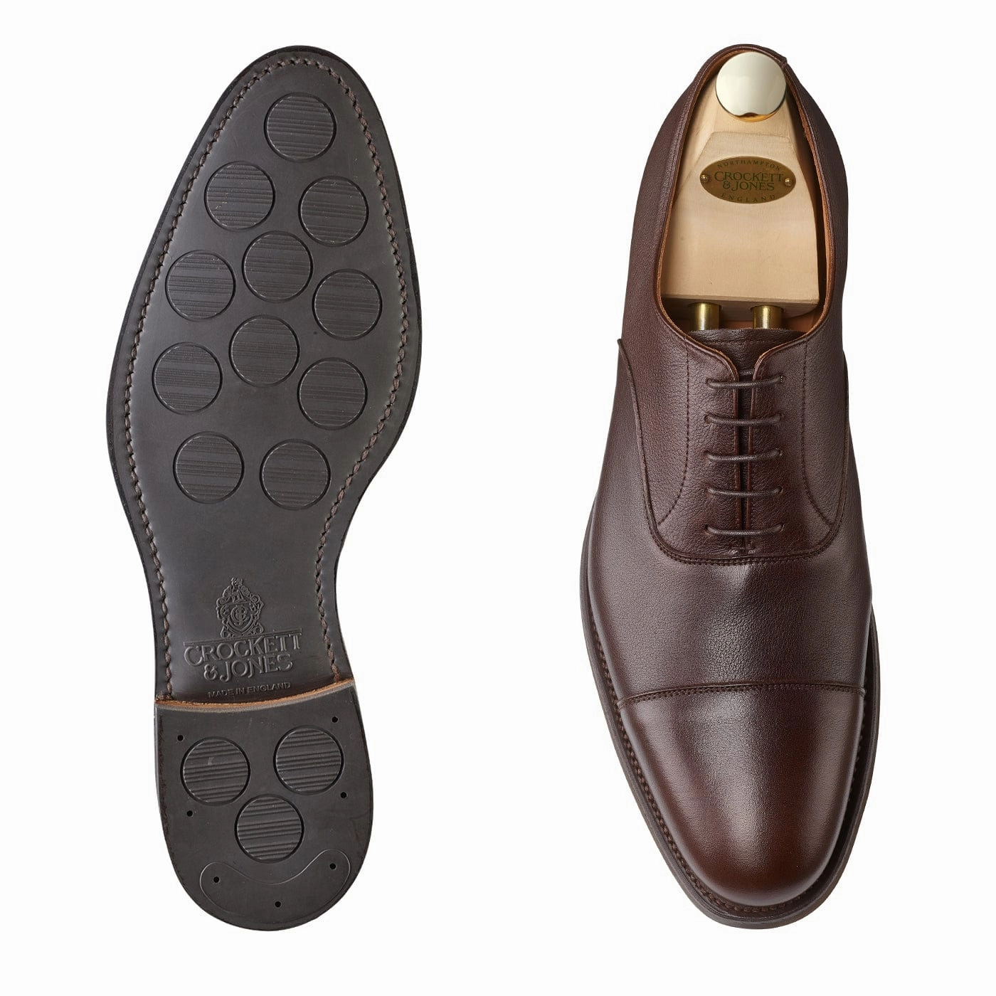 Dorset Dark Brown Milled Calf Smooth Form Dress Code Fit
