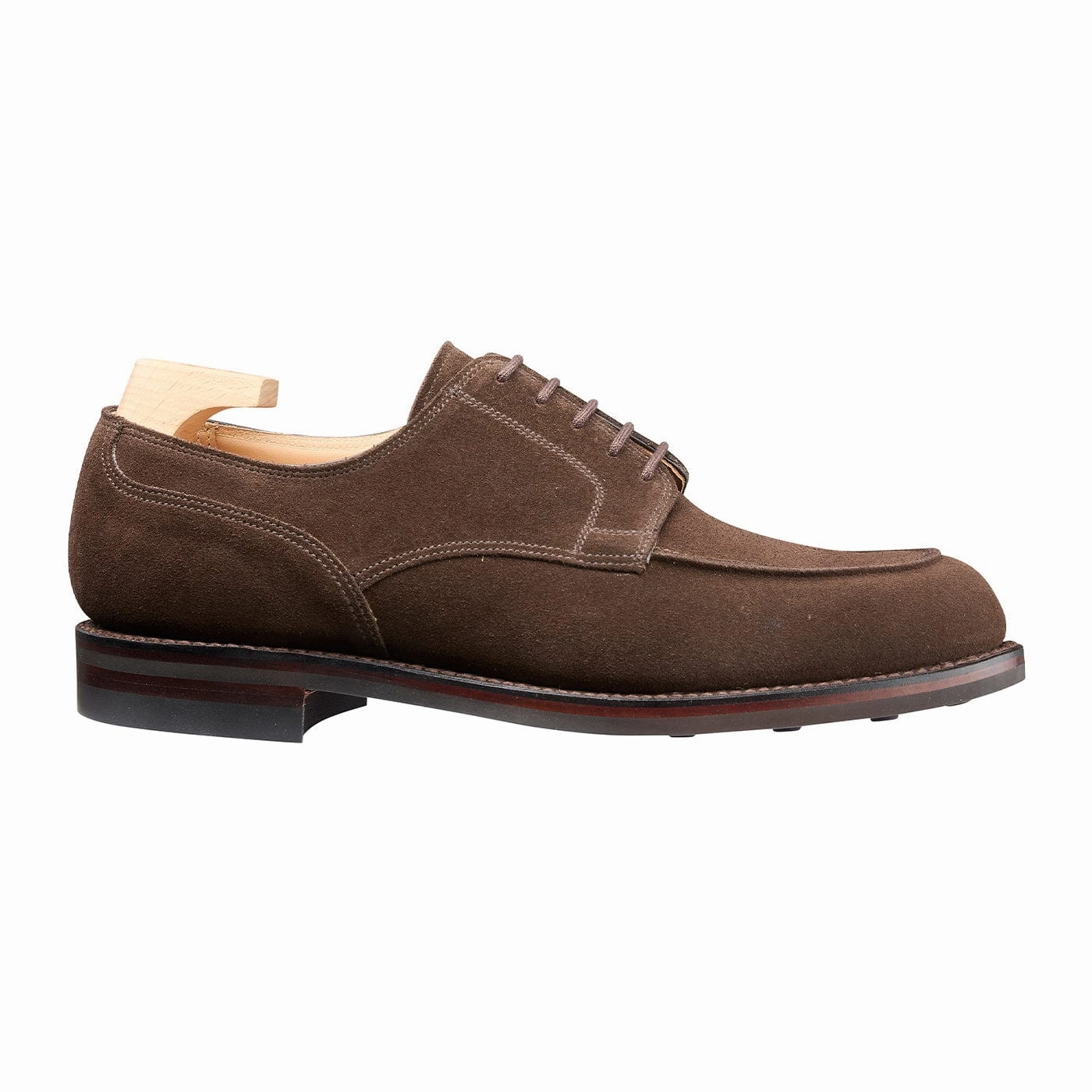 Dover Dark Brown Suede Sophisticated Touch