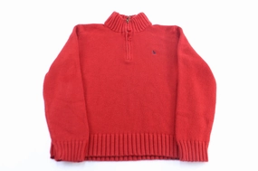 product fuzzy coziness Polo by Ralph Lauren Embroidered Logo Red Pullover Sweater