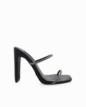 YOLA - DIAMANTE-BLACK Custom Heels
