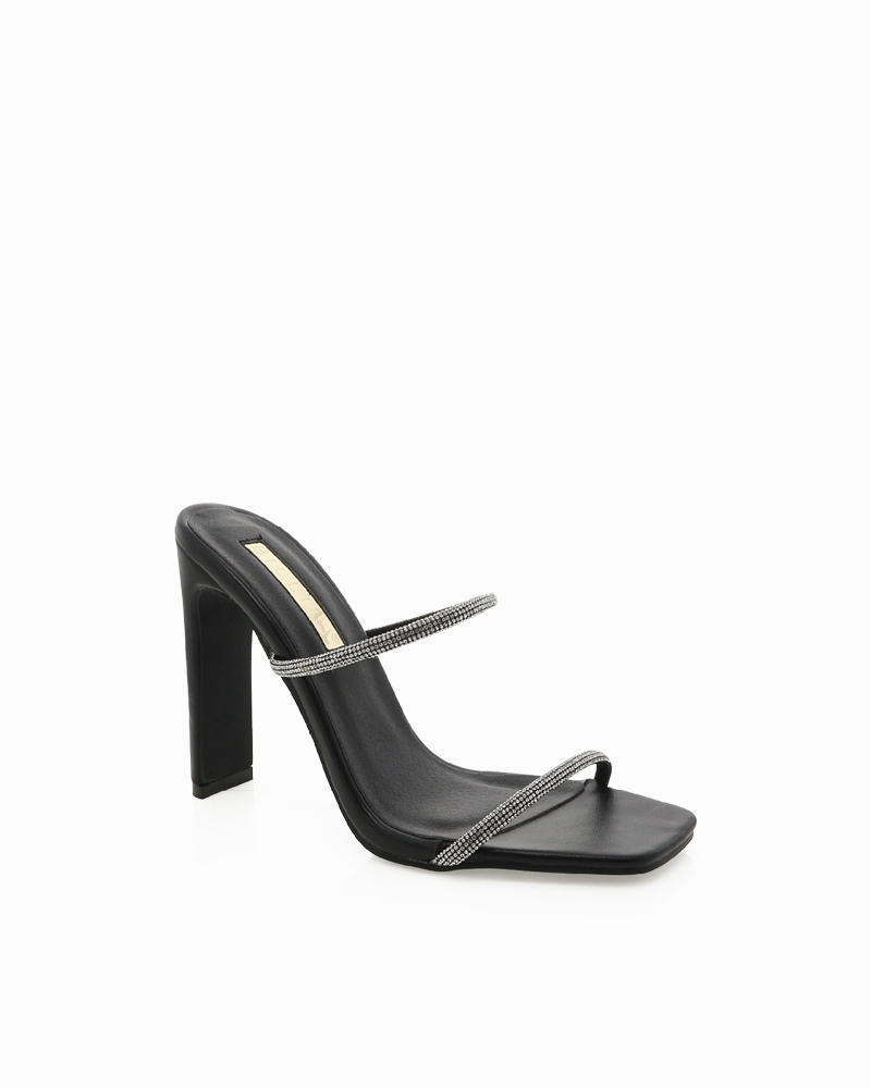 Smart Office Shoes YOLA - DIAMANTE-BLACK