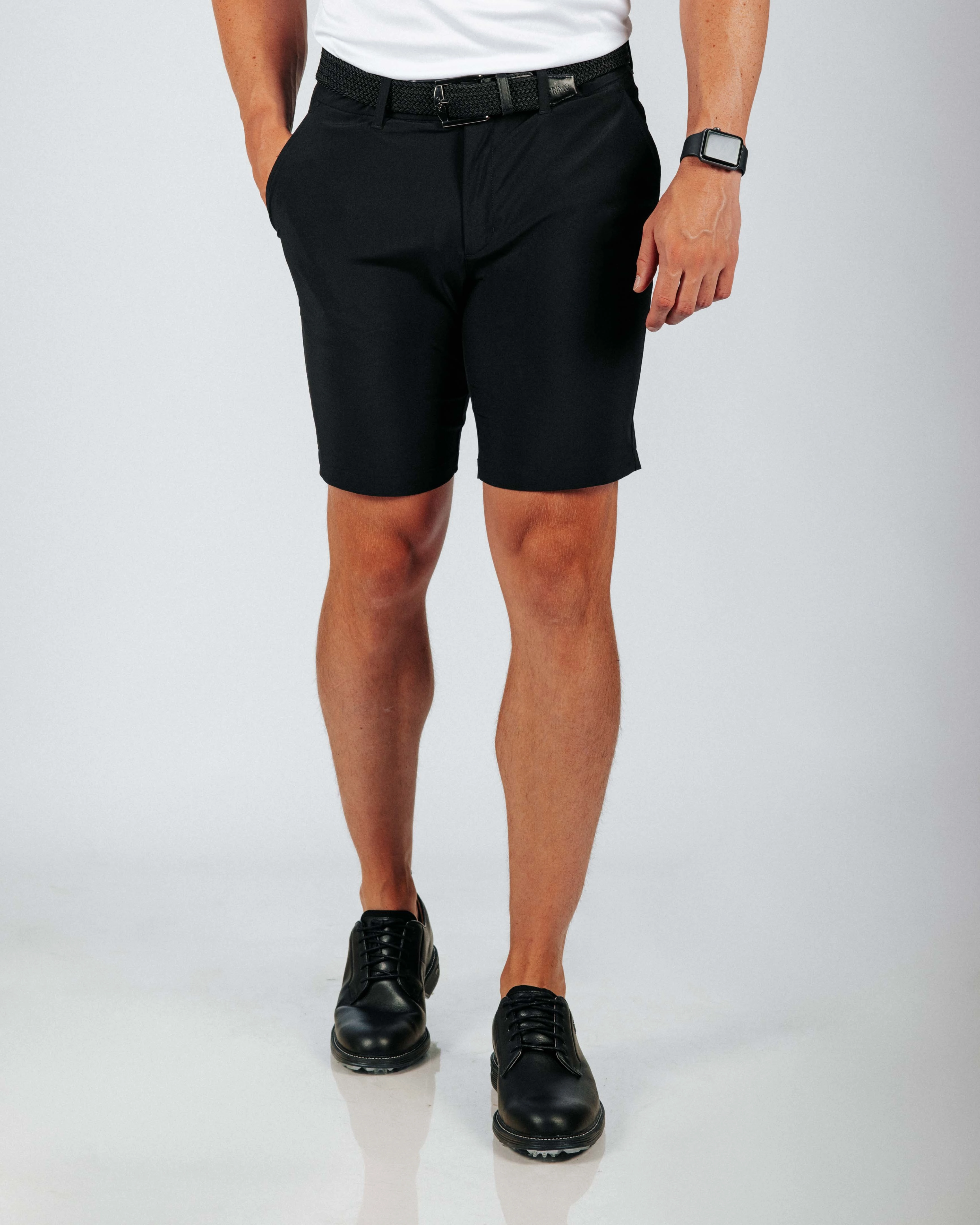 Chill Comfort Design Men's Black Golf Shorts