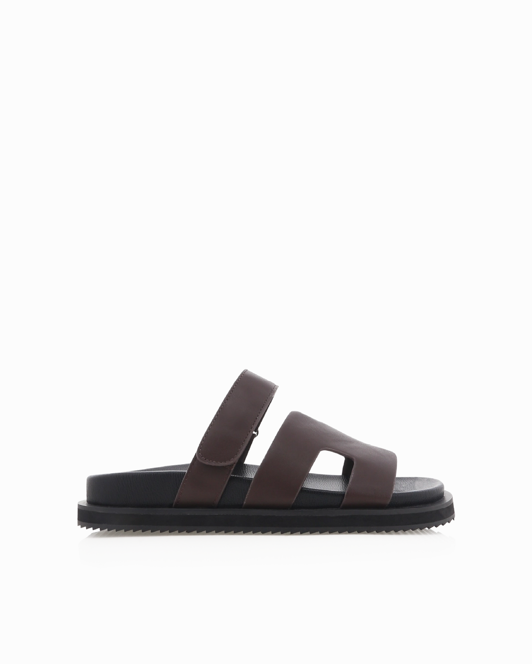 THEO - DARK CHOCOLATE-BLACK Reliable Footwear Easy Comfort