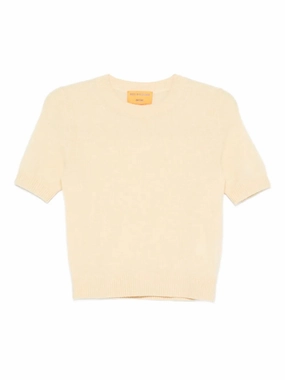 Anti Static Technology Sweater Tee in Butter