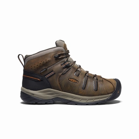 Men's Flint II Waterproof Mid (Soft Toe)  |  Black Olive/Brindle Extreme Durability
