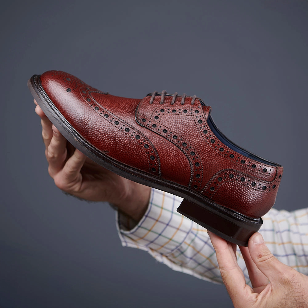 Derby Brogue - Brown Grain Classic Craft