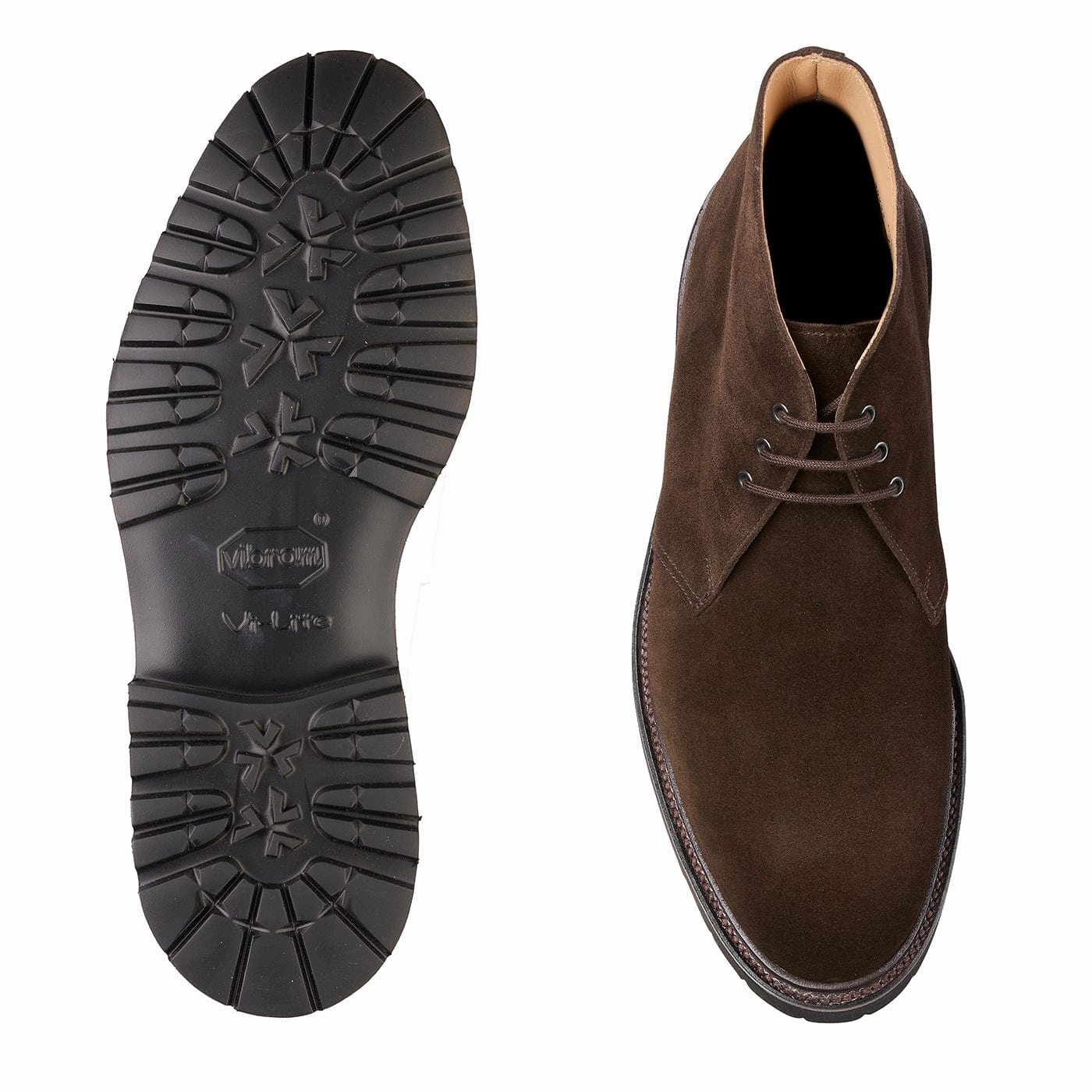 Mountain Climbing Insulated Trail Runner Chepstow 2 Dark Brown Suede