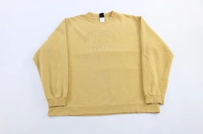 Reebok Pittsburgh Steelers Yellow Football Sweatshirt Cozy Trend Hiking Suitable