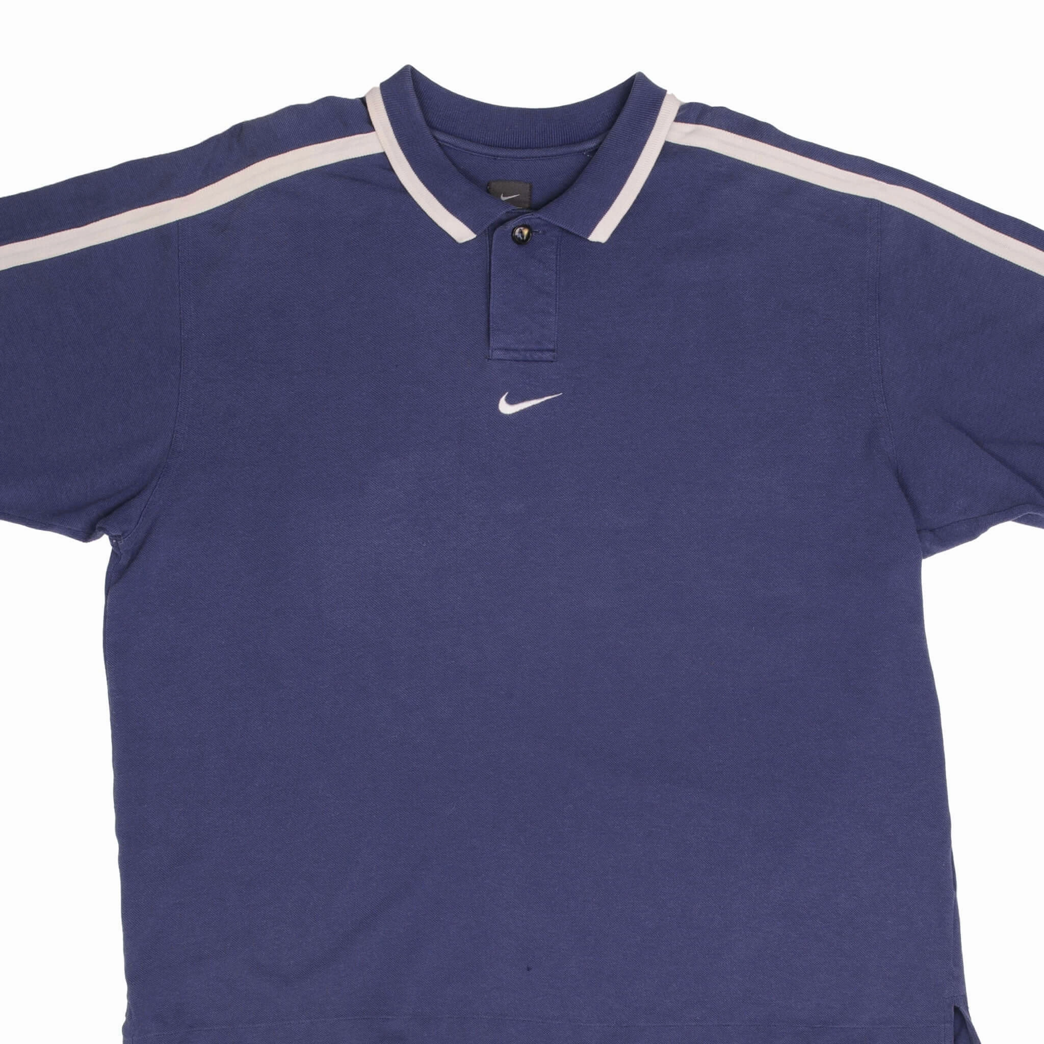 VINTAGE NIKE CENTER SWOOSH GOLF POLO SHIRT 1990S SIZE XL Versatile Piece Multi Panel Design