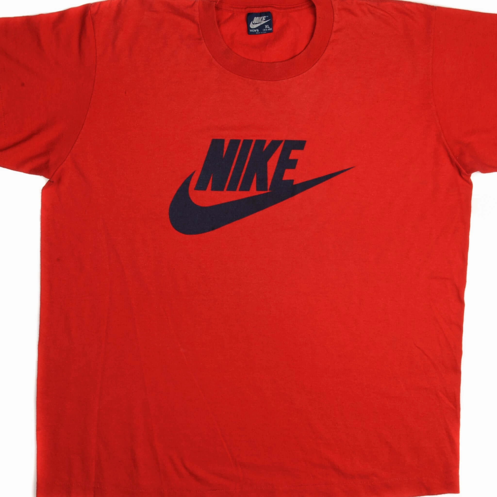 VINTAGE NIKE TEE SHIRT 1984-1987 SIZE XL MADE IN USA Quick Fit Casual Look Wear