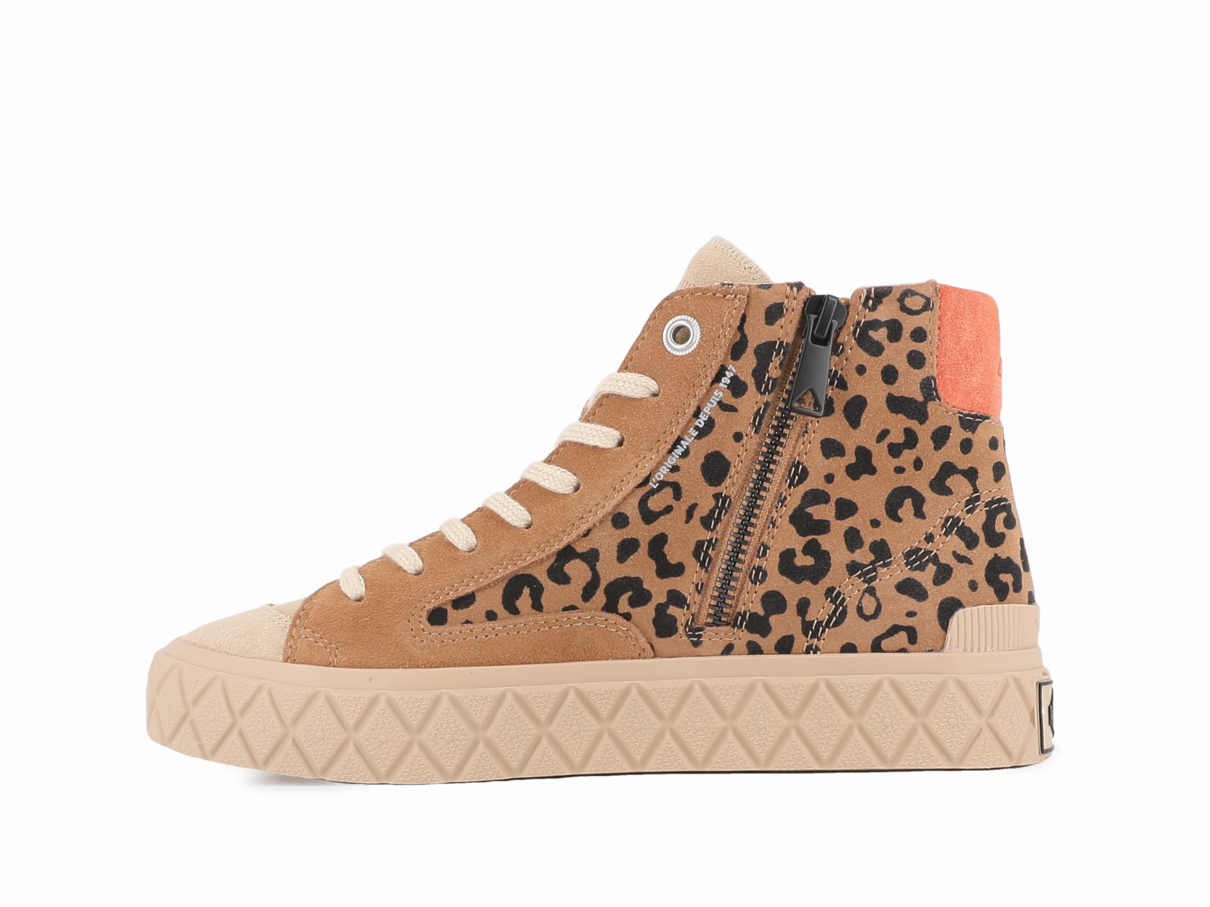 74320-234-M | PALLA ACE CHUKKA SUEDE | DEAR BROWN/SAND Shock absorption tech