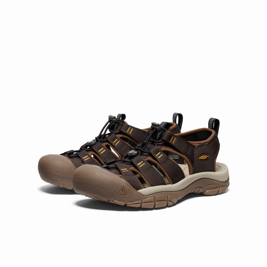 Men's Newport H2 Sandal  |  Java/Golden Yellow Breezy Mood waterproof construction