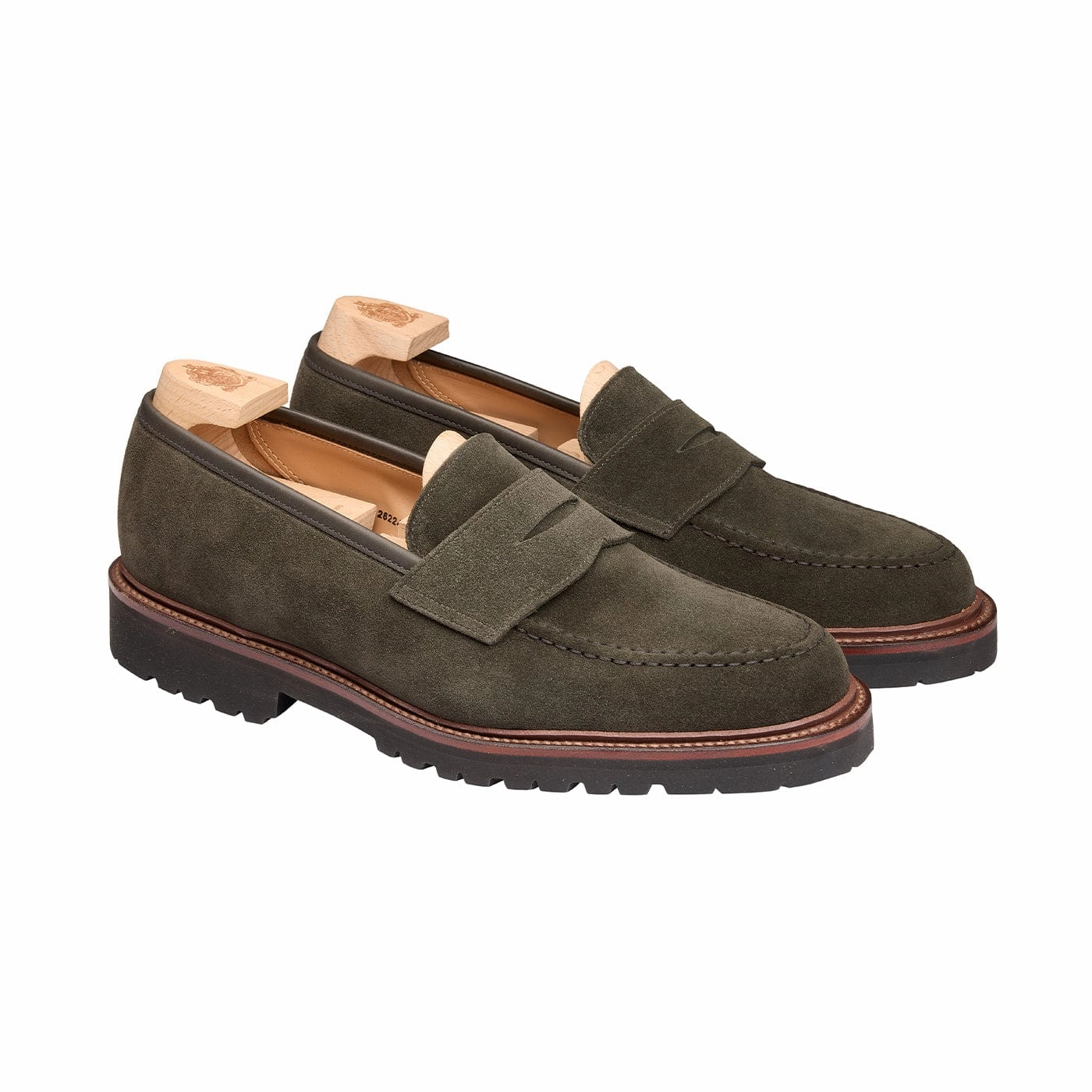 Boston 2 Earth Green Suede Comfortable Wear