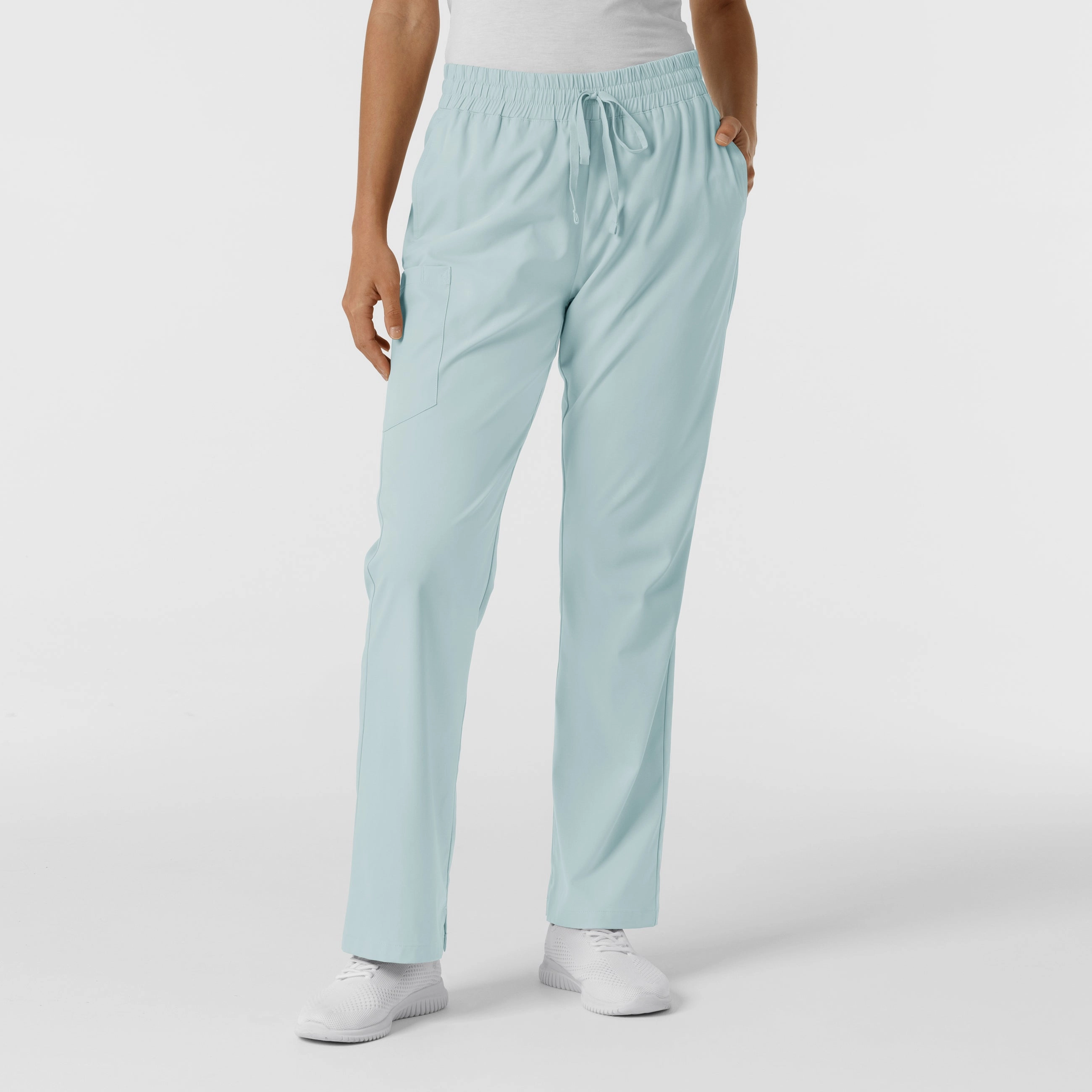 Day Comfort Boundless Women's Bootcut Scrub Pant - Sky Blue