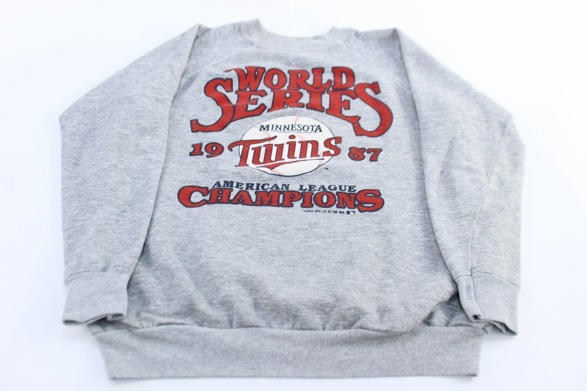 Velvet 1987 Minnesota Twins Baseball American League Champions Sweatshirt
