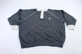 product cycling suitability anti wrinkling Vintage Disney Mickey Mouse Grey & White Sweatshirt