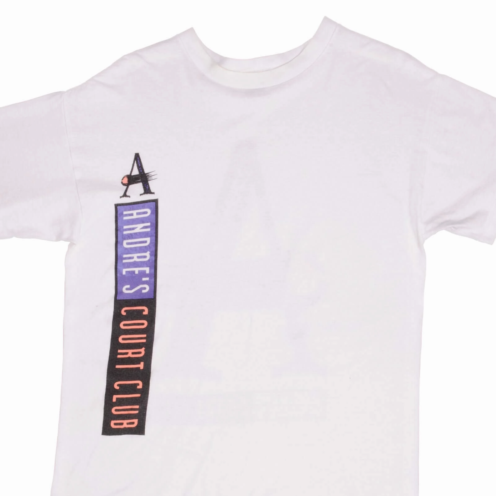 Versatile Layering Oversized Cut VINTAGE NIKE ANDRE AGASSI COURT CLUB TEE SHIRT EARLY 1990S MEDIUM MADE IN USA