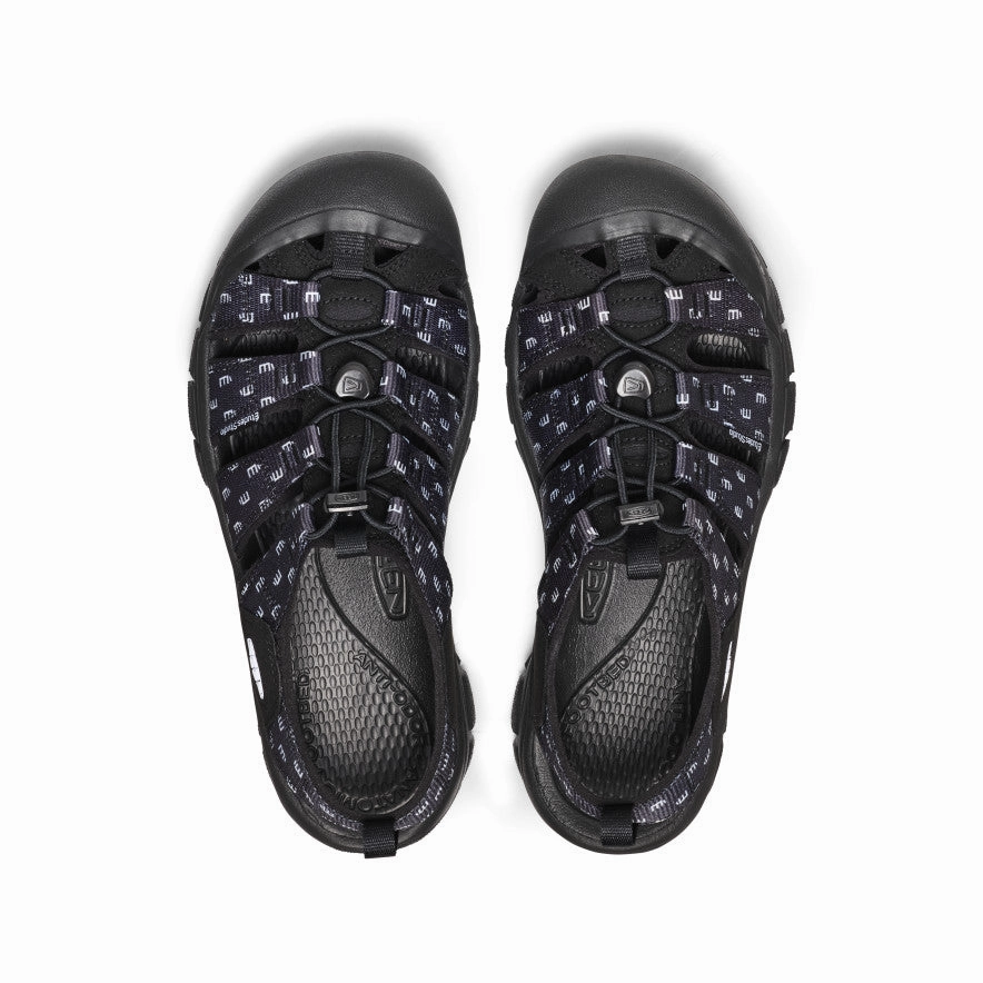 Men's Newport Retro Sandal x ??tudes Studio  |  Etudes Black Light Comfort