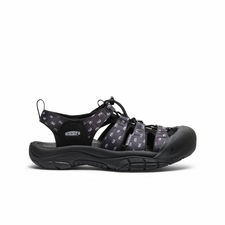 Leopard Touch Urban Walk Men's Newport Retro Sandal x ??tudes Studio  |  Etudes Black