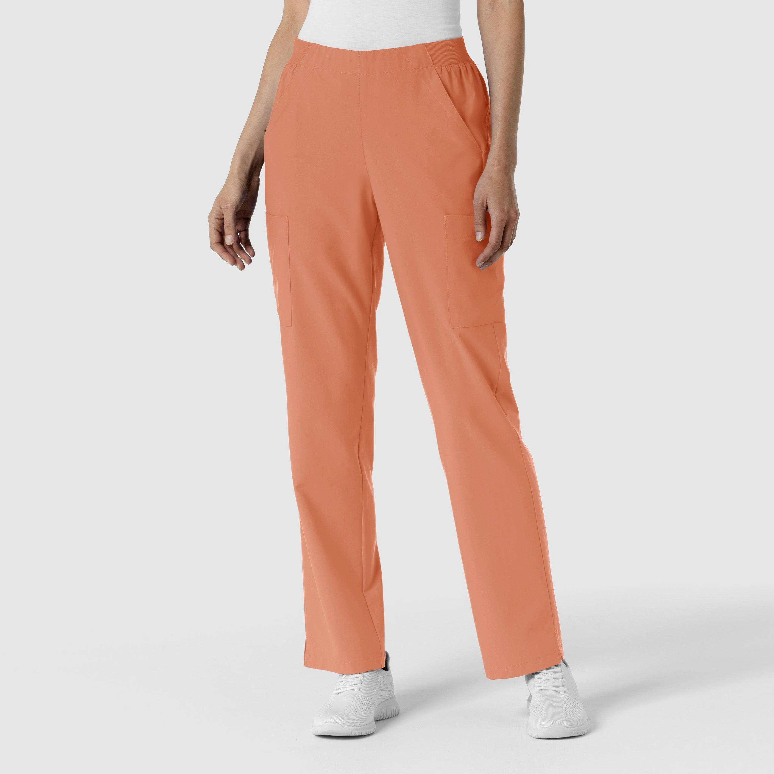 Smart Utility W123 Women's Cargo Utility Scrub Pant - Terracotta