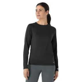 Compact Thermal Insulation Carhartt Women's Performance Long Sleeve Tee - Black Heather