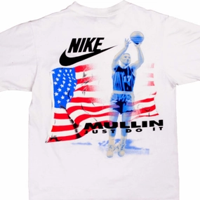 VINTAGE NIKE JUST DO IT MULLIN TEE SHIRT 1987-1994 SIZE MEDIUM MADE IN USA Colorfast Dye Outdoor Trend Look