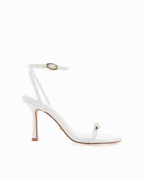 Outdoor Wedding Heels Urban Style FOX - WHITE