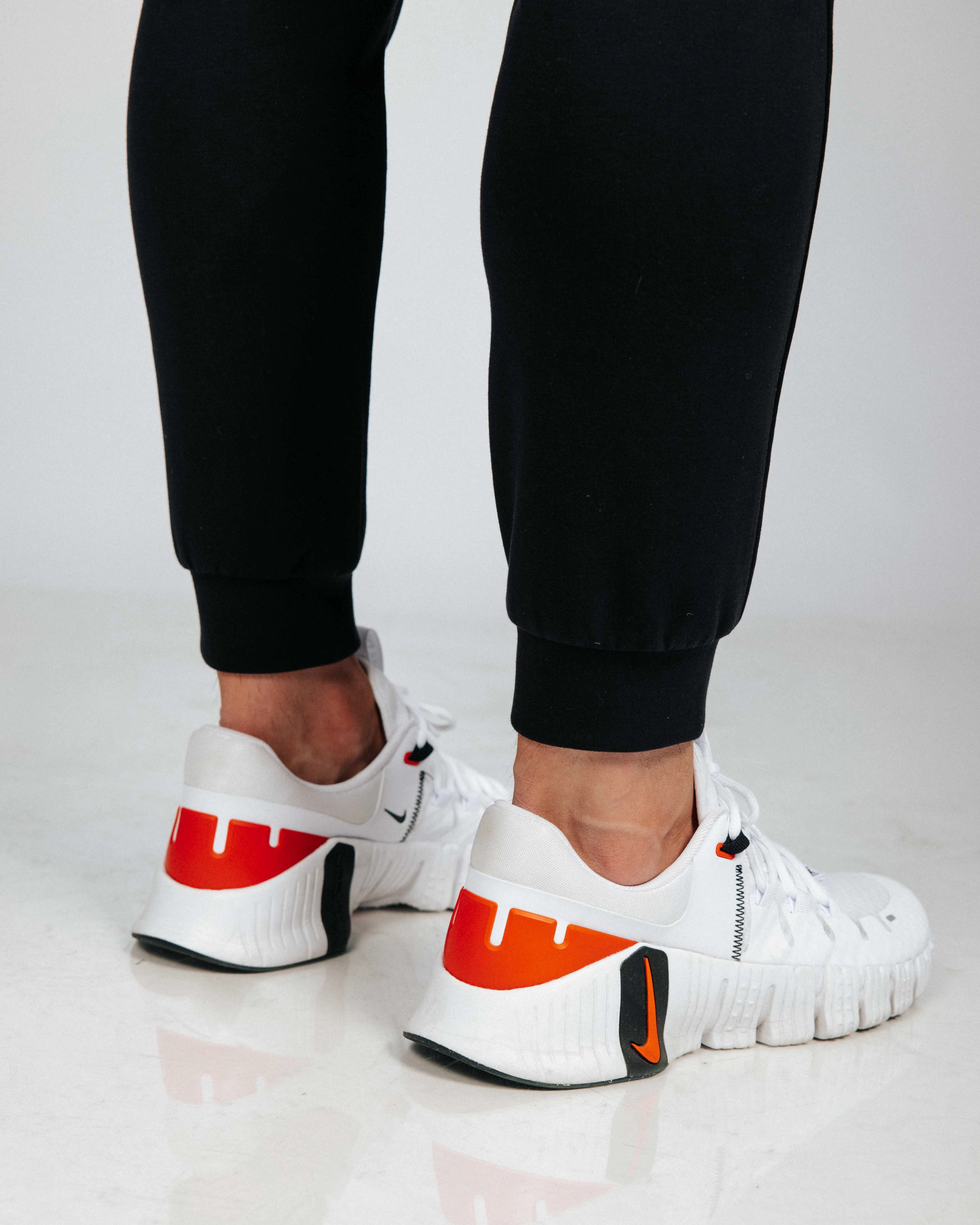 Men's Black Recovery Joggers Elastic waist